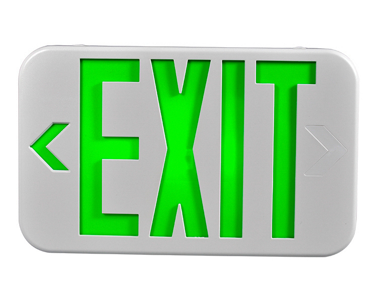 EZXTEU2BCWEM (EZCXTEU2BCWEM) -BI-VÄRIKILÖKOKO-KOKO LED-EXIT-merkki