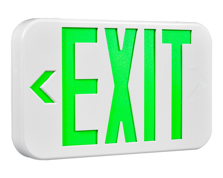 EZXTEU2BCWEM (EZCXTEU2BCWEM) -BI-VÄRIKILÖKOKO-KOKO LED-EXIT-merkki