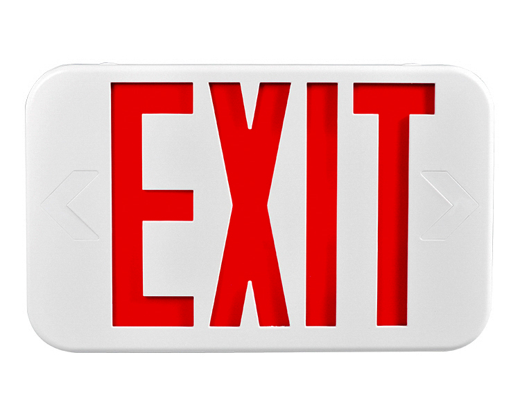 EZXTEU2BCWEM (EZCXTEU2BCWEM) -BI-VÄRIKILÖKOKO-KOKO LED-EXIT-merkki