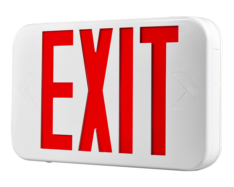 EZXTEU2BCWEM (EZCXTEU2BCWEM) -BI-VÄRIKILÖKOKO-KOKO LED-EXIT-merkki