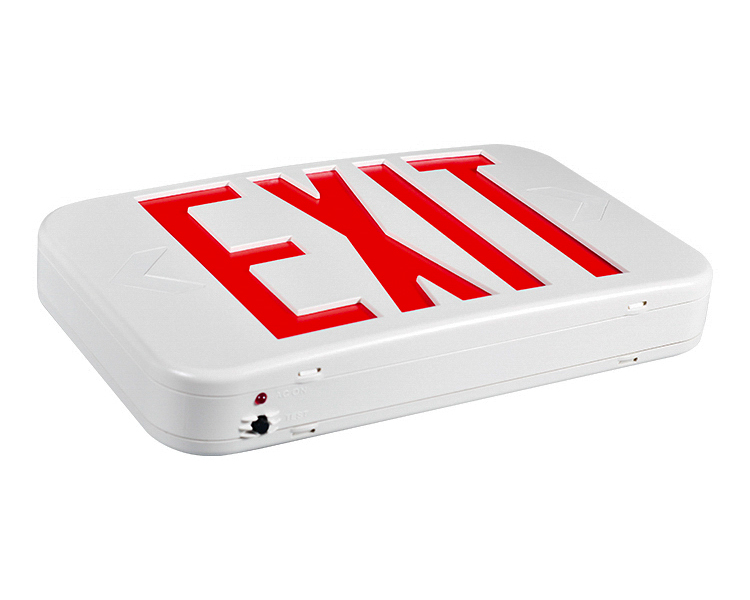 EZXTEU2BCWEM (EZCXTEU2BCWEM) -BI-VÄRIKILÖKOKO-KOKO LED-EXIT-merkki