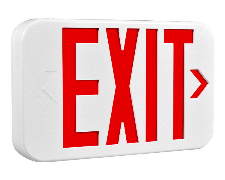 EZXTEU2BCWEM (EZCXTEU2BCWEM) -BI-VÄRIKILÖKOKO-KOKO LED-EXIT-merkki