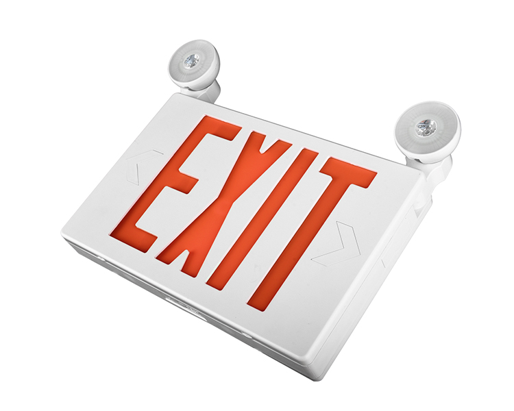 JLECB2RW-New Slim Red Letters Emergency Exit -merkki LED-päät
