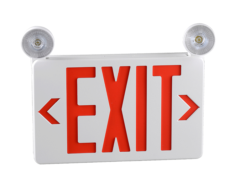 JLECB2RW-New Slim Red Letters Emergency Exit -merkki LED-päät
