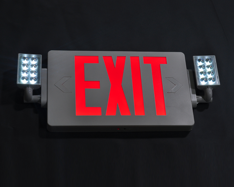 JLECD2RW-NIVERGING FIRE EXIT LIGHT PUNAISET KIRJAT