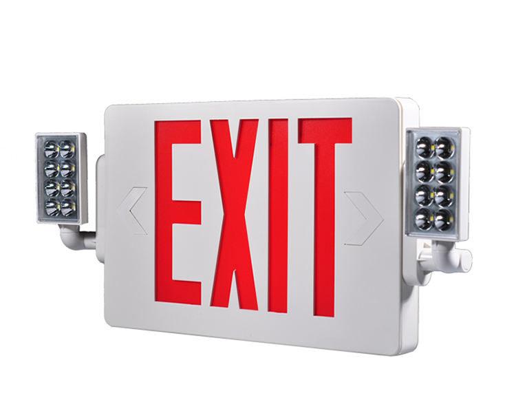 JLECD2RW-NIVERGING FIRE EXIT LIGHT PUNAISET KIRJAT