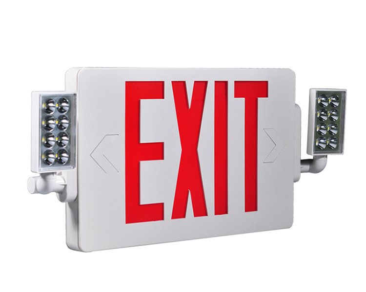 JLECD2RW-NIVERGING FIRE EXIT LIGHT PUNAISET KIRJAT