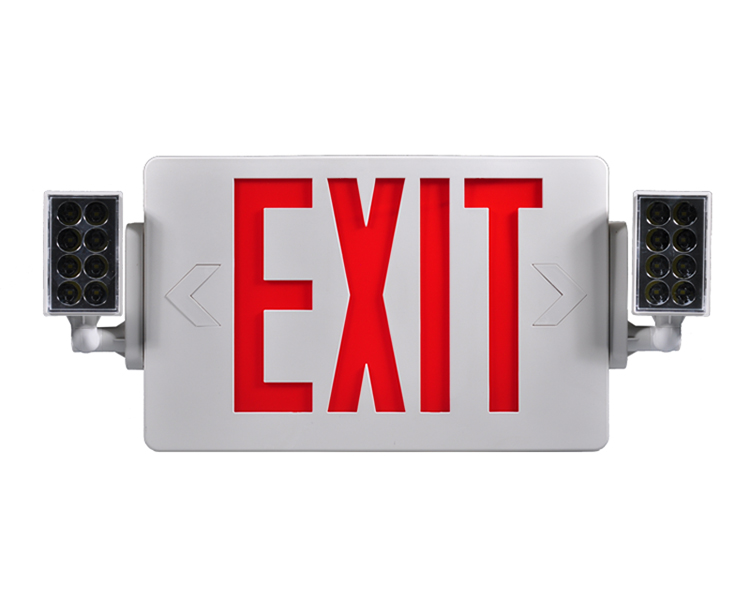 JLECD2RW-NIVERGING FIRE EXIT LIGHT PUNAISET KIRJAT