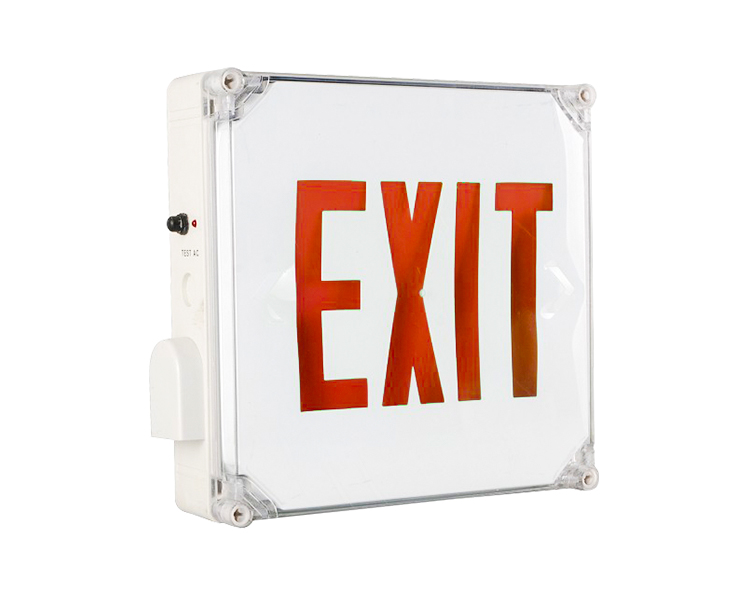 JeewPr-Oldoor Vedenpitävä punainen LED Exit Light