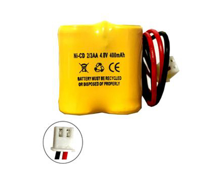 Ni-CAD-akku 4,8 V 400mAh